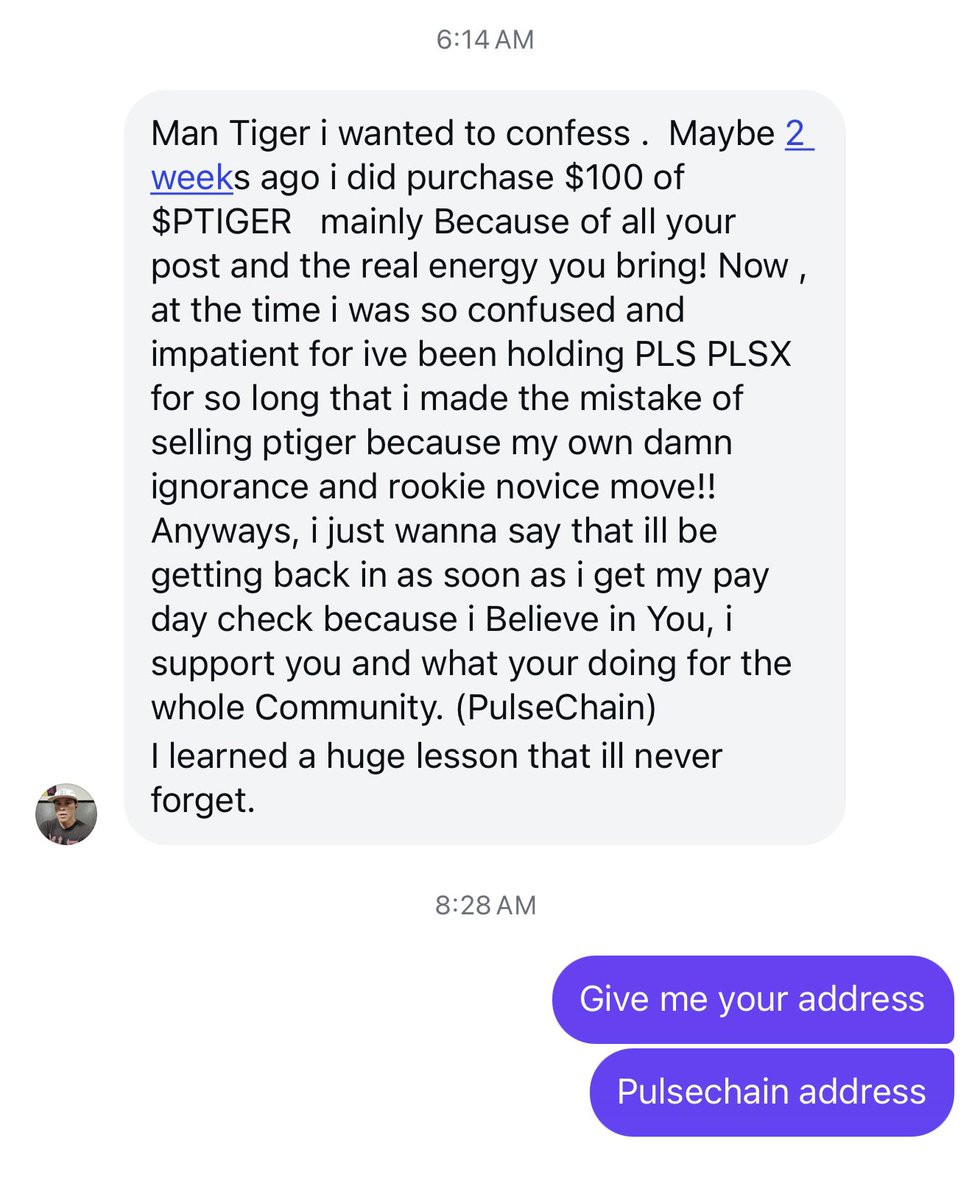 tigerCryptoG0d's tweet image. Don’t “trade” good crypto assets 
They are impossible to time/ predict 
I learned this lesson on ETH and I’ll share that story today (it’s a good one) 
#cryptotrading #PulseChain #ptiger