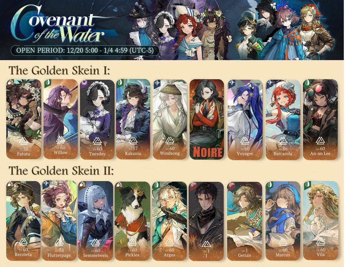 1999_timekeeper's tweet photo. Which character do you plan to get? https://t.co/7jGeJsdiL5