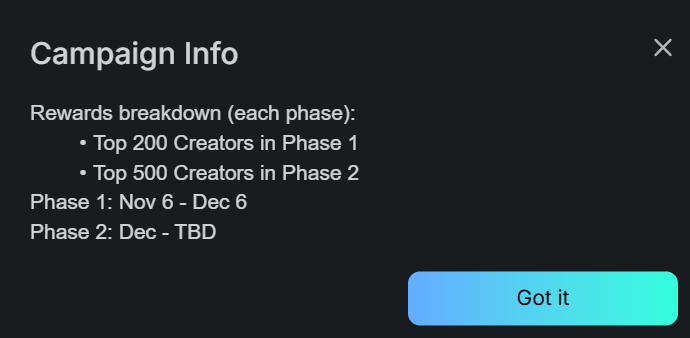 bartender_loopy's tweet image. 여러분 @MemeMax_Fi 의 기간이 대략 1주일쯤 남았는데요. 

이번 캠페인의 Phase 1은 12월 6일에 끝나고 200등까지 시상한답니다?

저는 체급이 낮을때 하나에 올인하고자 한다면 보상 풀이 넉넉한 프로젝트 위주로 골랐거든요.

만약 Phase 1을 놓쳤는데 남들이 보상이 달달하다? 그러면 Phase 2를…