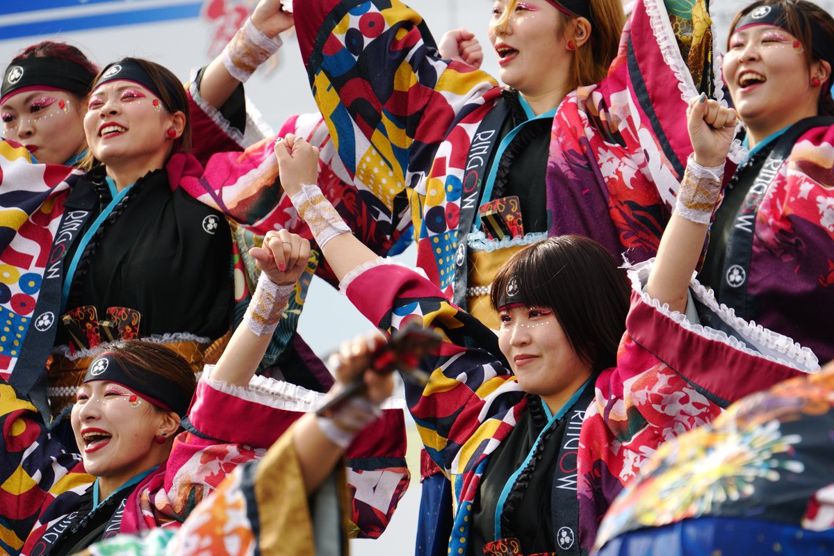 yuki_photo2024's tweet image. #黒潮よさこい祭り
#市役所会場 
#凛轟