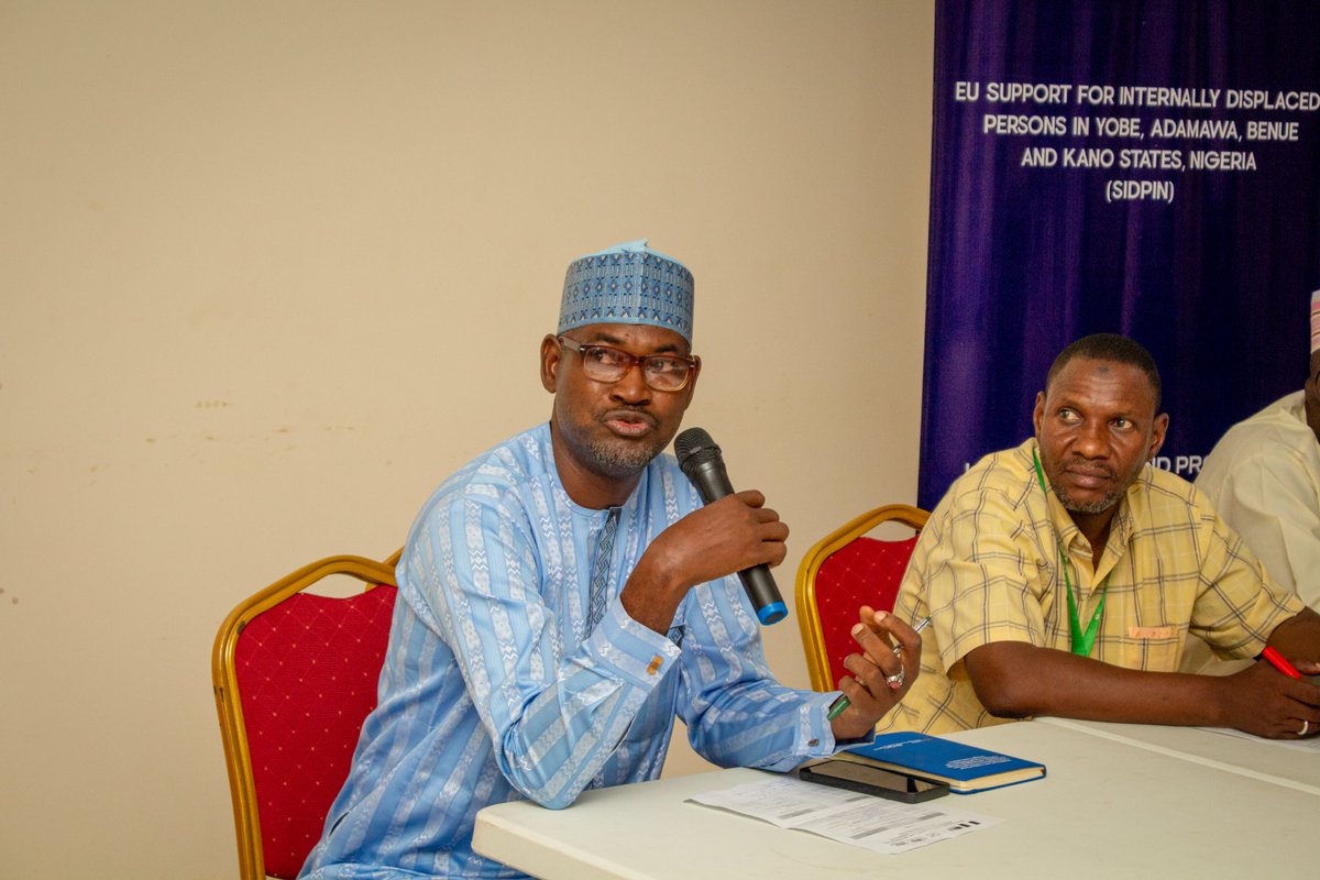 IOM_Nigeria's tweet image. This week in #Adamawa, IOM partnered with @unhcrnigeria and @UNHABITAT to hold a 2-day capacity-building workshop on Housing, Land &amp;amp; Property rights in Yola, under the @EUinNigeria funded project “Support for Internally Displaced Persons in Yobe, Adamawa, Benue, and Kano States&quot;