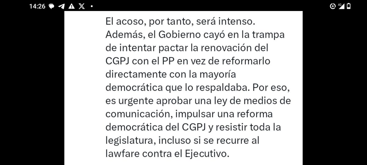 Rodrgue72939427's tweet image. 🆘REGENERACION DEL PODER JUDICIAL YA 🆘 EL HABER PACTADO ESTE PRESIDENTE POR LIBRE LOS ACUERDOS DE REGENERACIÓN DEL PODER JUDICIAL NOS ESTÁ PASANDO FACTURA ,PASANDO POR ÉL PRIMERO,EL HABER PACTADO CON CIUDAGRAMOS ,EN VEZ DE PACTAR CON PODEMOS ,NOS ESTÁ SALIENDO MUY CARO 😞🆘