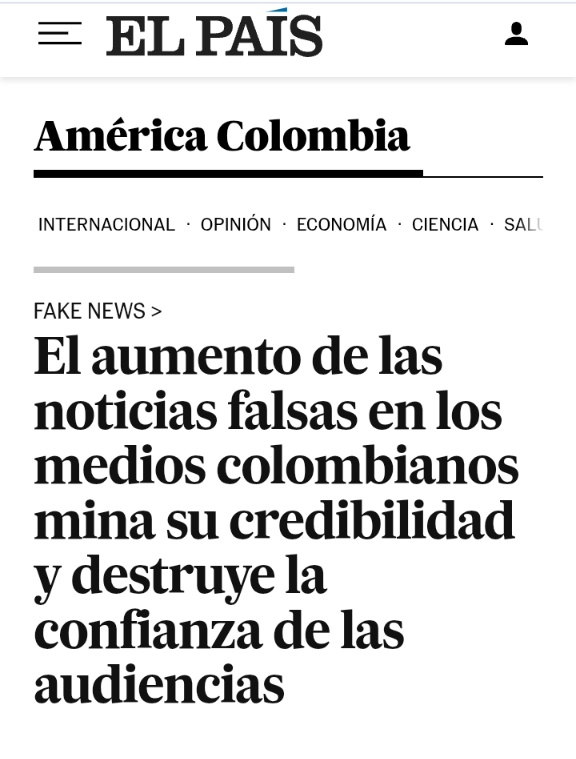 Desde hace mucho rato la opinión pública le ha perdido confianza a la prensa colombiana RCN, Caracol, Revista Semana y el Colombiano por tantas mentiras. Tanto así que “El informe de Reuters dijo que solo el 35% de los colombianos confía en las noticias.”. (El País de  España).