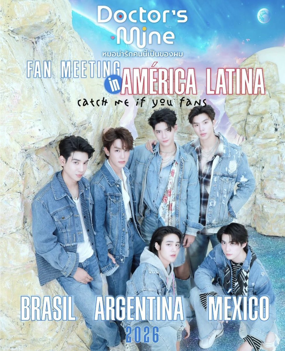 DramalandBR's tweet image. A Spotlive Events revelou a data e os valores para o fanmeeting de #DoctorsMine com os atores tailandeses  #LongArm, #MonPak e #TopKrismon.  

O evento ocorrerá dia 8 de fevereiro.

Vendas a partir de 01 de dezembro às 17h pela plataforma Articket.