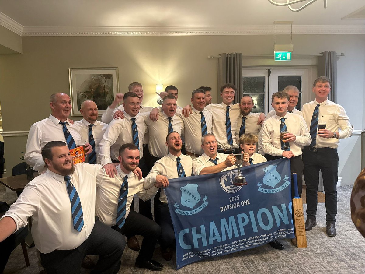 Our awards evening last night brought the curtain down on a hugely memorable 2025 🩵💙

🔜Fresh challenges for both our teams; Revesby are back in the Prem!