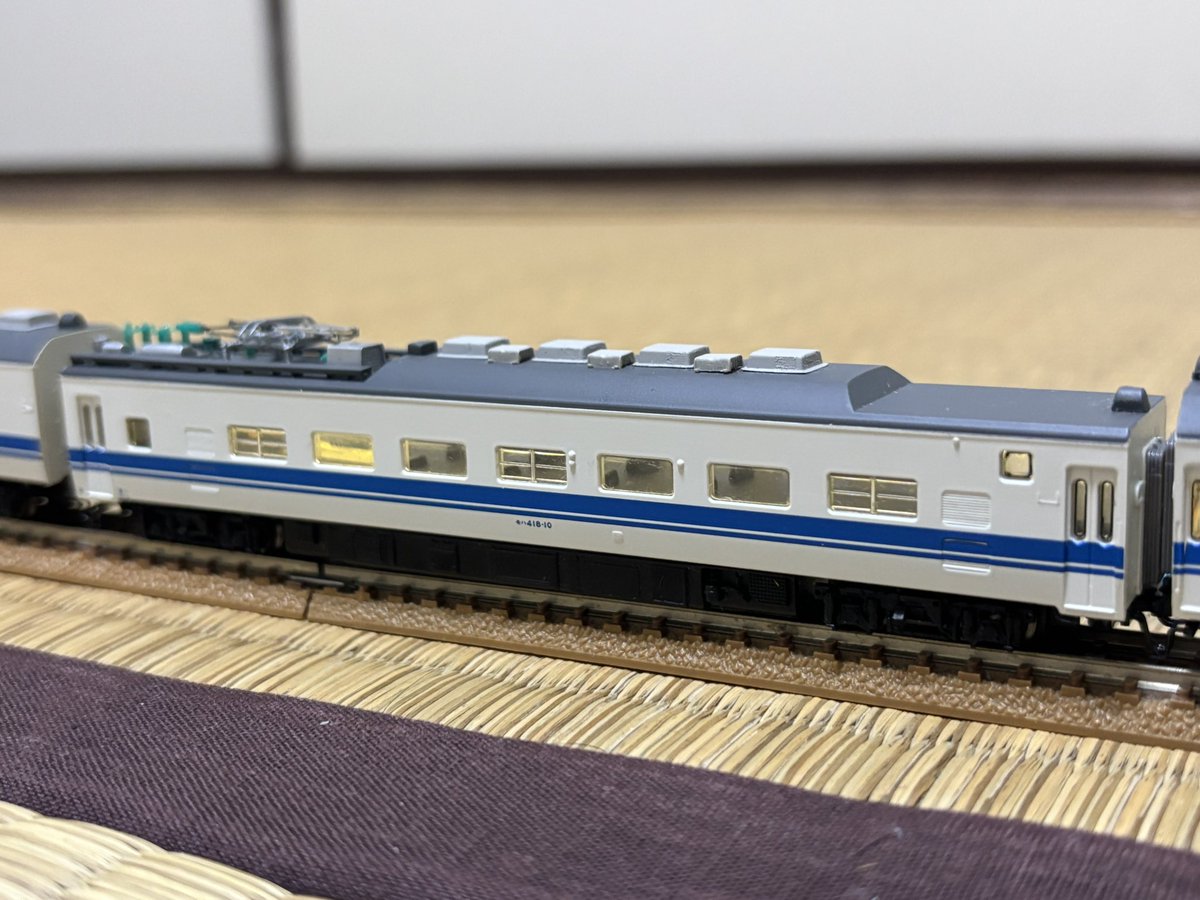 鉄道　車内灯？ 西武001系動力車と室内灯