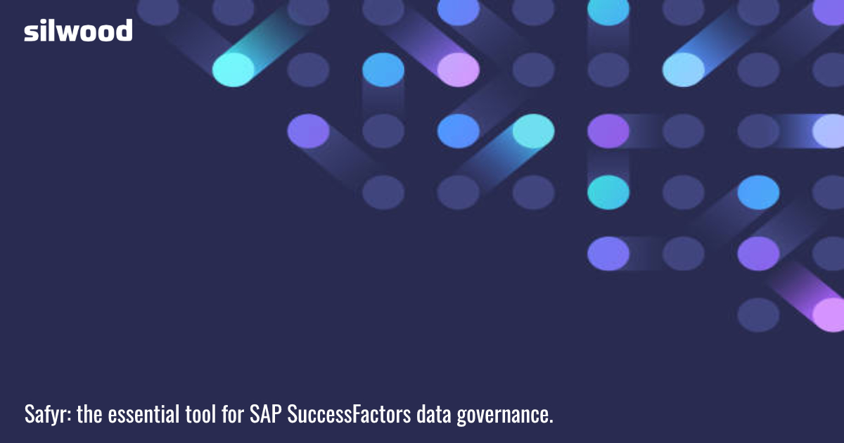 Silwood_Safyr's tweet image. Safyr: the essential tool for #SAP #SuccessFactors data governance. ow.ly/RHHg50WIhlu