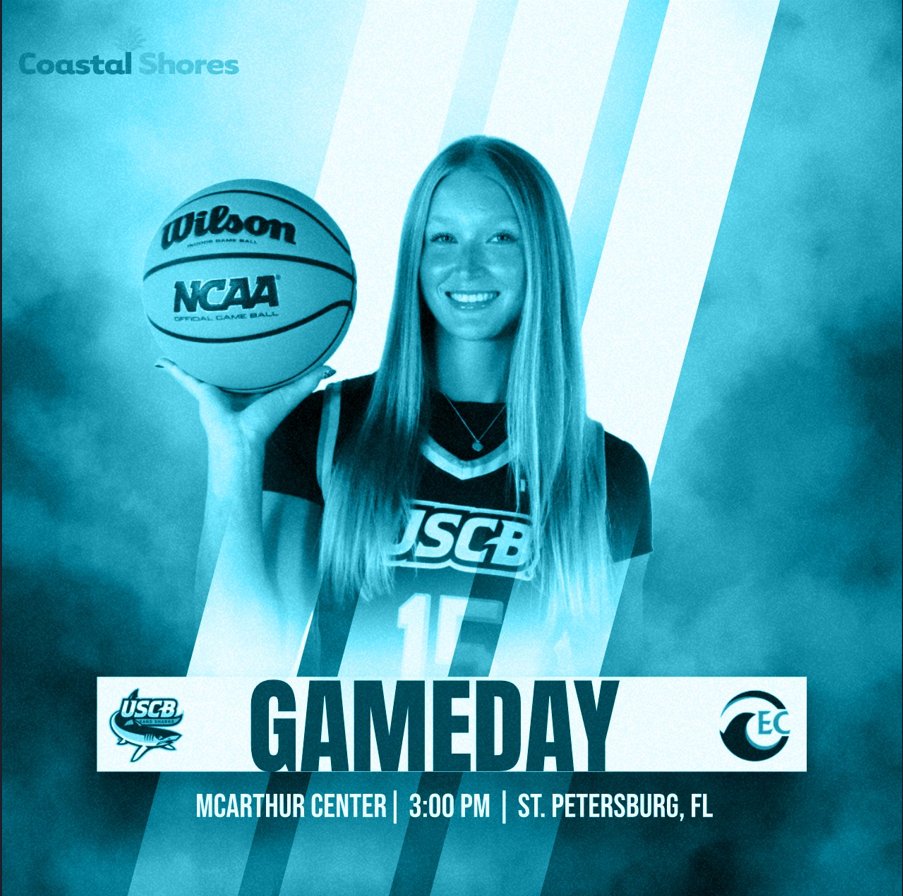 USCBAthletics's tweet image. It's Gameday! @uscbwbb plays their final game at the Eckerd Thanksgiving Classic with a 3:00 PM game against Eckerd College! 
#FINSUP #GAMEDAY #USCB