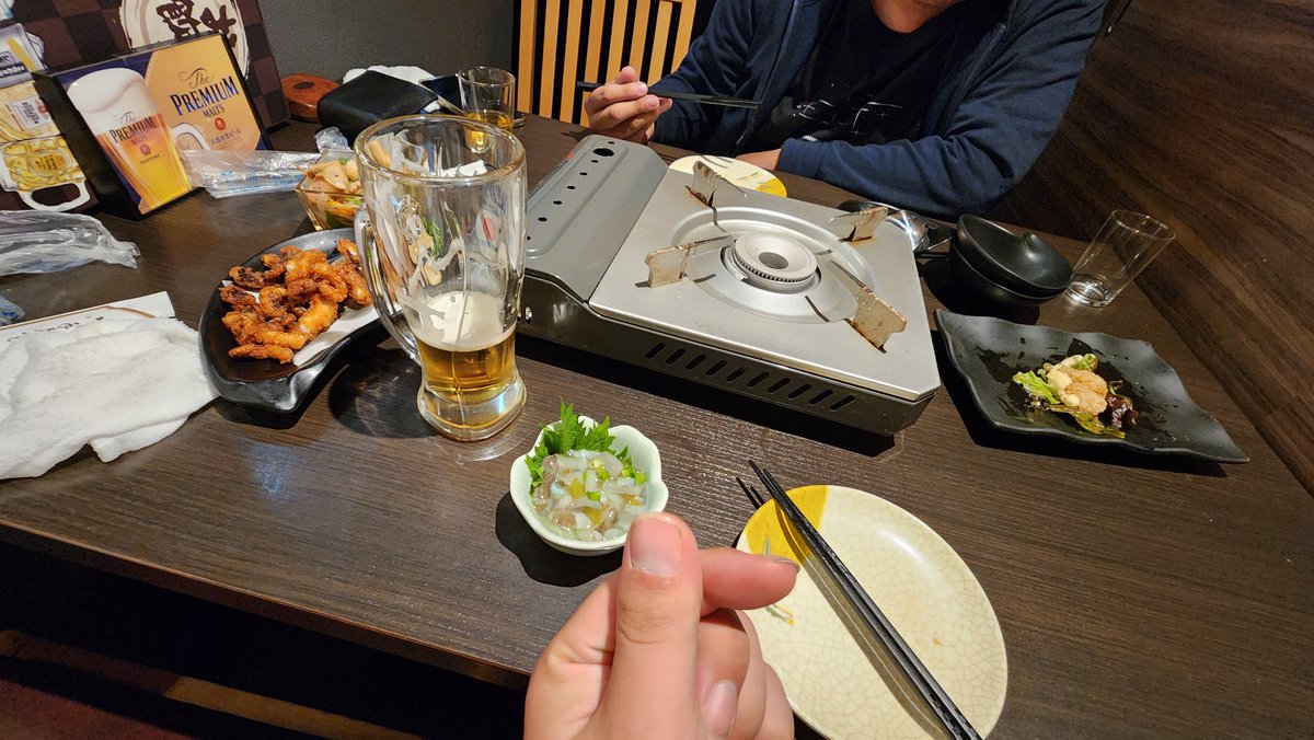 プチ打ち上げ
お疲れさまでした