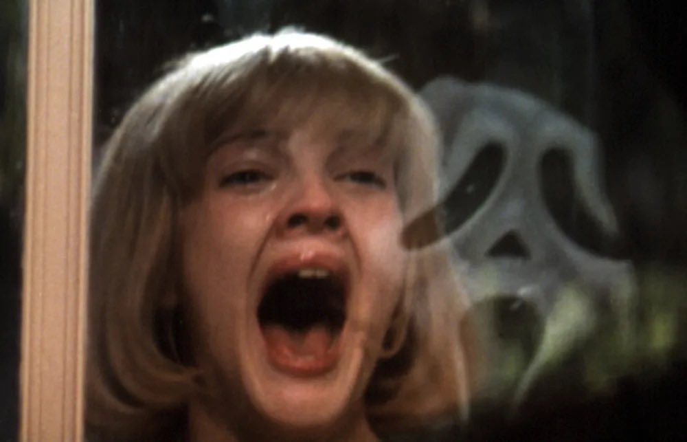Screamm's tweet image. SCREAM (1996)