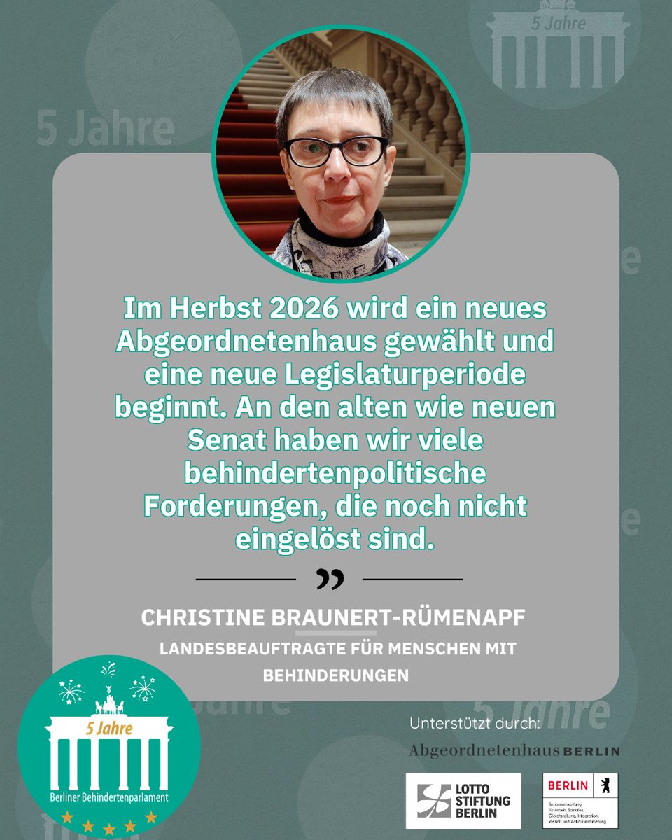 Berliner Behindertenparlament tweet media