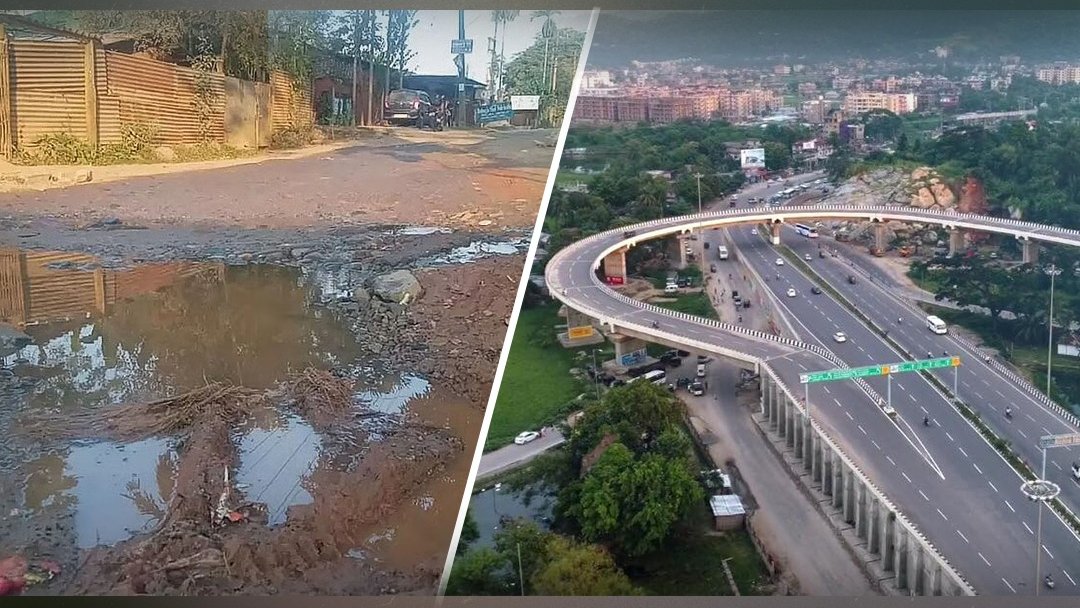 ExecutivePinX's tweet photo. Congress model: Noise, narratives & never ending promises.
BJP model: Roads that exist, schemes that reach, and results that speak.
In 2026, #Assam isn’t choosing slogans, it’s choosing performance.
#BJPModel #DevelopmentOverDrama https://t.co/QmRruAYW2i