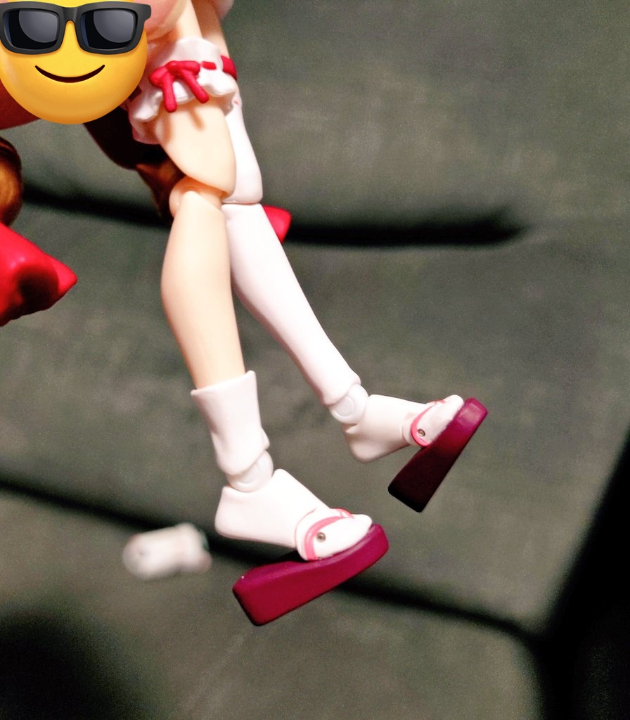 そういや、みこちのfigma、足先が動くの。凄いにぇ！
#みこち届いたぞ