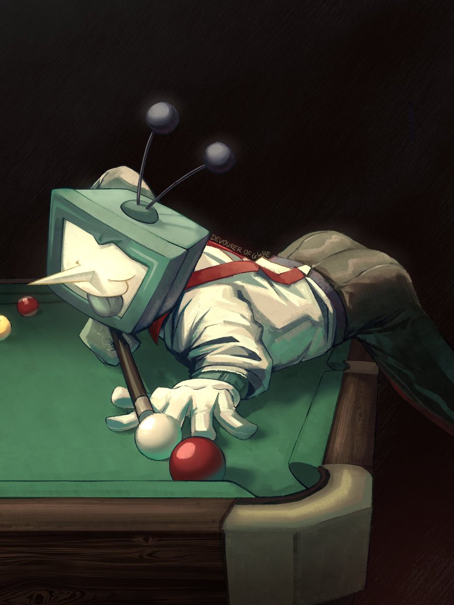 He missed the shot btw

#DELTARUNE #tenna