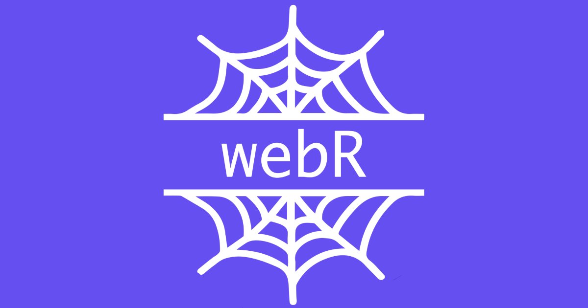 hackernewstop5's tweet image. WebR – R in the Browser #HackerNews
webr.sh