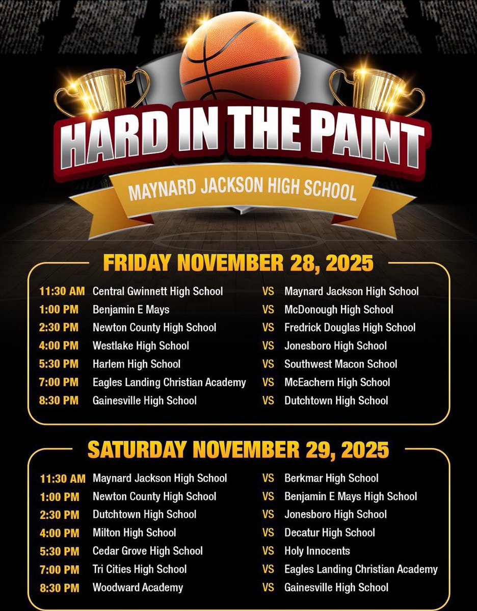 🎯 HARD IN THE PAINT 
🏀 #8 (5A) Milton vs #4 (5A) Decatur
📍 Maynard Jackson 
📅 Today 11/29/2025
⏰ B 4:00 PM

We don’t want easy. We want earned‼️

<a href="/BTS_Report/">Baseline To Sideline(Ωψφ)</a> <a href="/Decatur_Hoops/">Rory Rios-Welsh</a> <a href="/JHillsman/">JHillsman</a> <a href="/KyleSandy355/">Kyle Sandy</a>  <a href="/swish_scout/">SWISH SCOUTING</a> <a href="/dtmediagroupllc/">DT Media Group</a> <a href="/DecaturSports/">Decatur Sports</a> <a href="/DecaturSports/">Decatur Sports</a> <a href="/OTRHoops/">On the Radar Hoops Events</a>