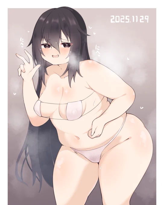 デブなのにおっぱい小さくてすみません～… #いい肉の日