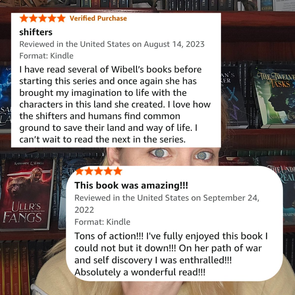 KatharineWibell's tweet image. Reviews for my book that make me smile. 📖 

Issaura&apos;s Claws is the first book that I published and I have enjoyed every moment of my writing journey since then. 

#fantasyreader #fantasybooks #fantasybook #highfantasy #darkfantasy