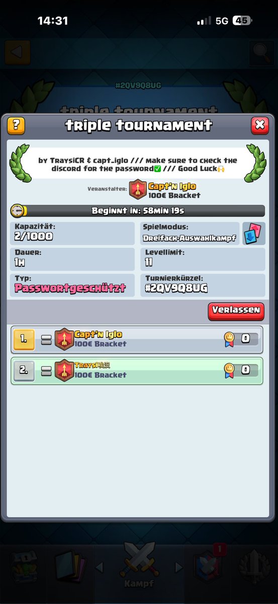 Write to me for the password!