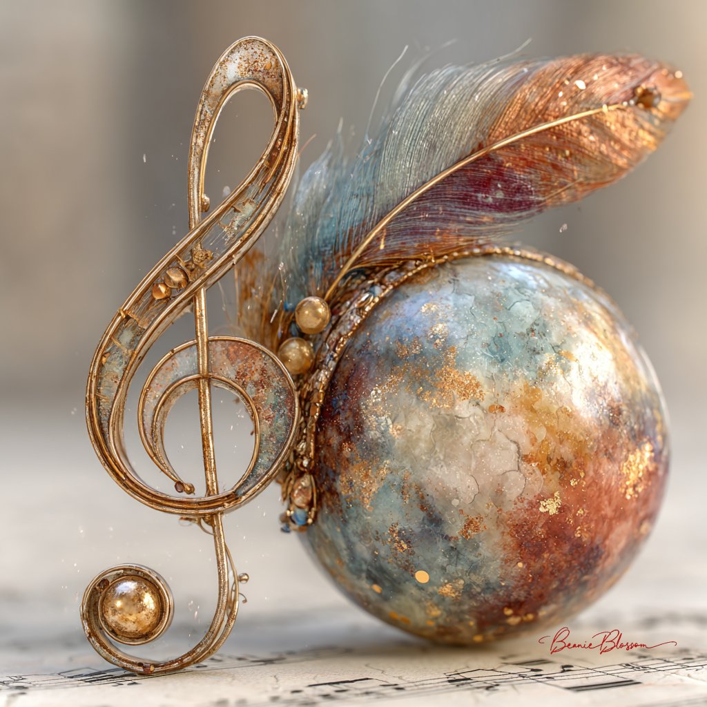 Let the note be a compass and the feather a sail; the universe hums when we let our wonder carry the tune.

#AIArtWork #AIArt #AIArtists #AIArtCommunity