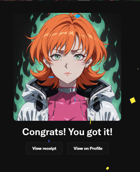 fair005_Art's tweet photo. Look what beauty I just snagged couldn’t resist! 😍 She’s got 9000 aura and boosted my lineup 💎 My @playvariance collection keeps growing! Wishing everyone profits and top-tier NFTs in @Somnia_Network! 🚀
#Somnia #PlayVariance #NFT #NFTCommunity #Web3 https://t.co/Wp7NMYOPEx