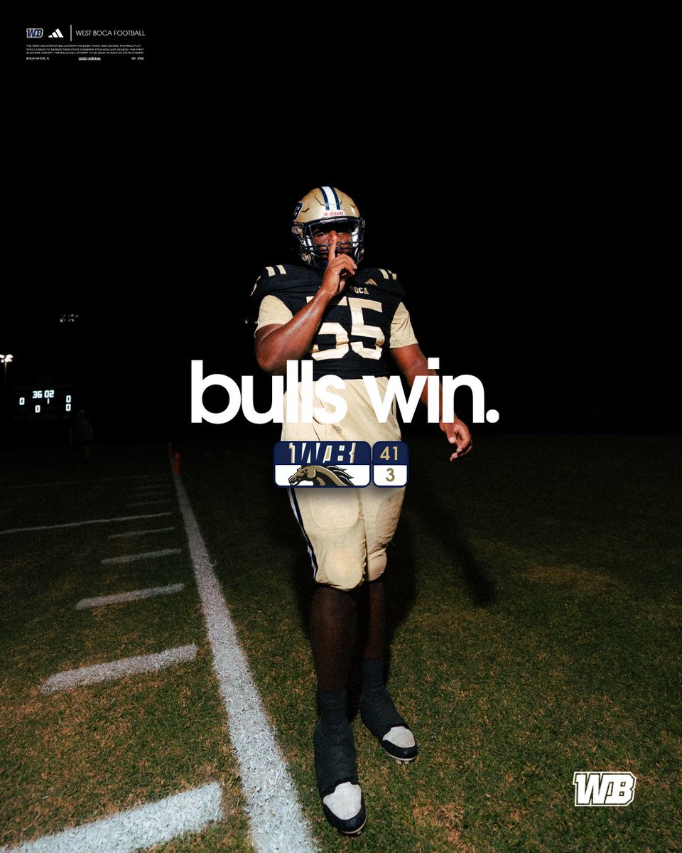 West Boca Raton Football tweet media