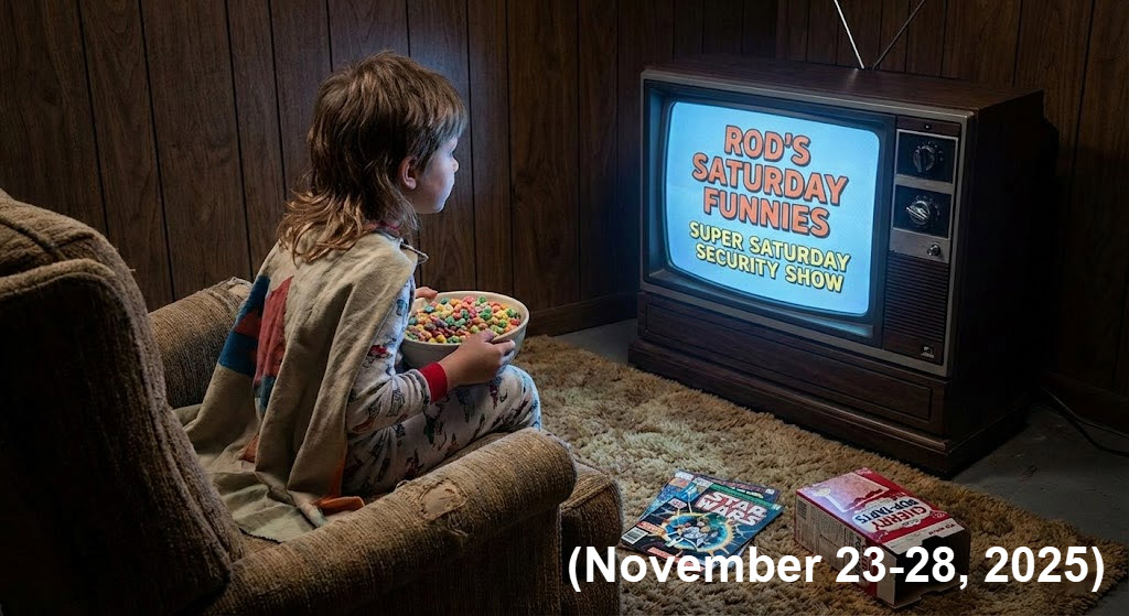 rodtrent's tweet image. Rod&apos;s Saturday Funnies: Jailbroken AI Villains, Router Zombie Hugs, and S3 Bucket Pirates – (November 23-28, 2025) rodtrent.substack.com/p/rods-saturda…

#RodsSaturdayFunnies #CybersecurityHumor #TechNews #SaturdayCartoons #CyberSafety #TechLaughs #SecurityUpdates