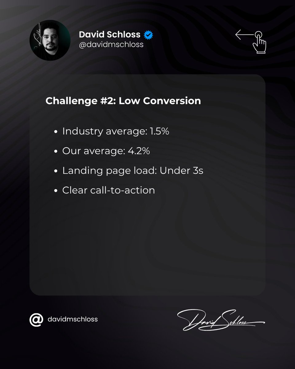 davidmschloss's tweet image. 4/10

Mistake #2: A great ad with a landing page that kills momentum.

#FunnelOptimization #GrowthHacking