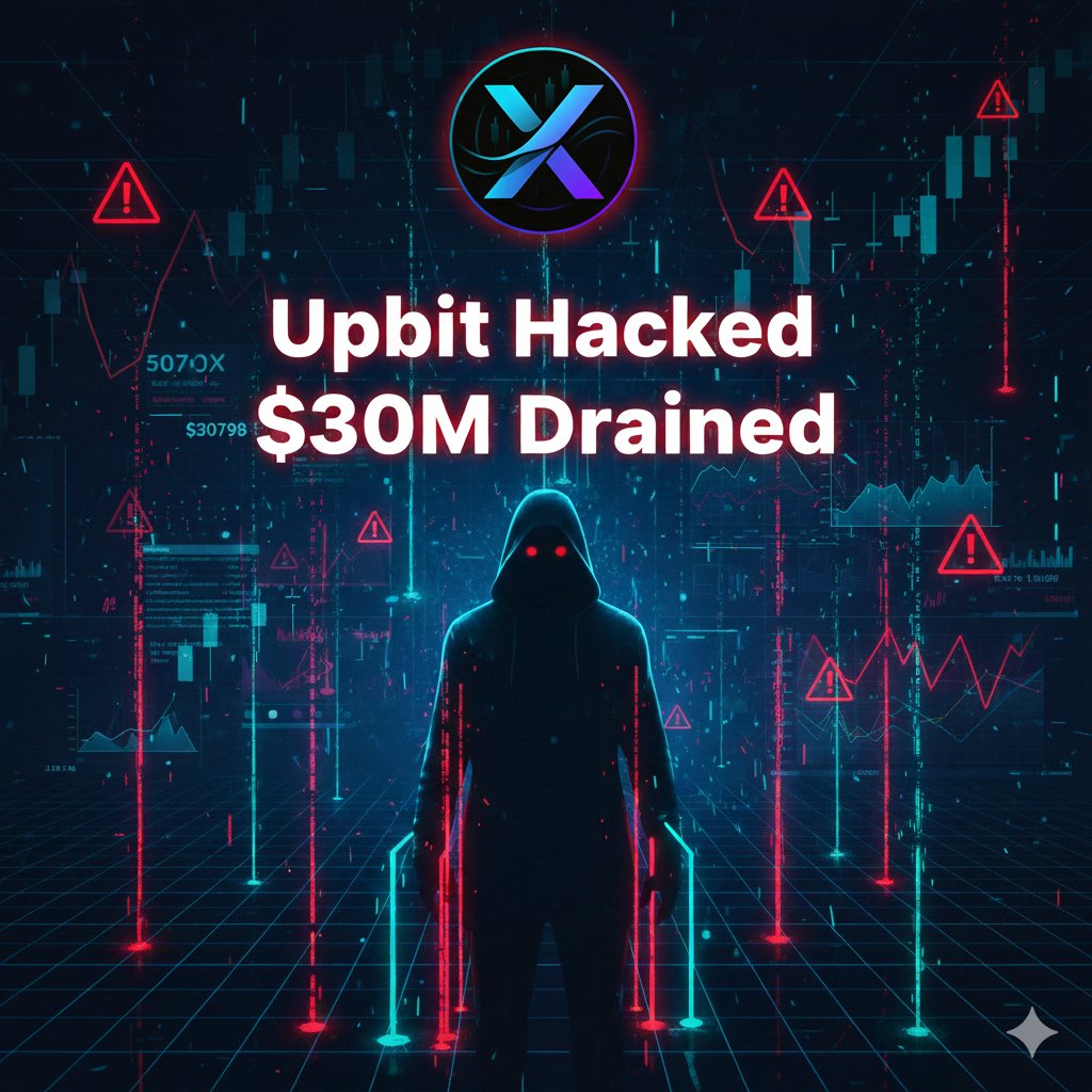 LiberexDex's tweet photo. 🚨 Upbit hacked: $30M drained, linked to North Korea's Lazarus Group. Exposes critical security flaws & geopolitical risks in crypto. Investor confidence 📉. Stay vigilant! #CryptoNews #UpbitHack #Cybersecurity #liberex https://t.co/5sxOzjLnaj