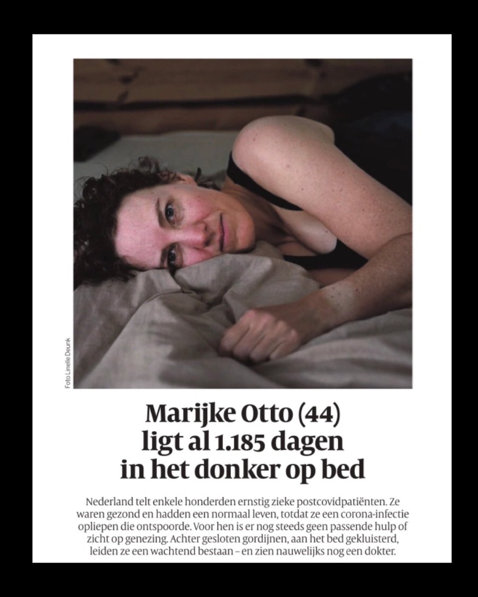 JimFaas's tweet image. 🟦 🌿 ALLES MISSEN 🌿🟥 🌿 PAIS-PROTEST 30 NOVEMBER 🌿🟩

🔲 Ze leven achter gesloten gordijnen, aan bed gekluisterd. Voor de allerziekste postcovid-patiënten is er nog steeds geen passende hulp of zicht op genezing. 
🔲 De Volkskrant en vier van hen gunnen ons een blik in hun…