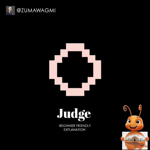 let's talk about Judge today
what is judge? <a href="/gensynai/">gensyn</a>

It’s like an ai referee, something that checks if an ai’s answer is correct. Judge is open, transparent, and provable. this is what makes it different from most ai Judges today.