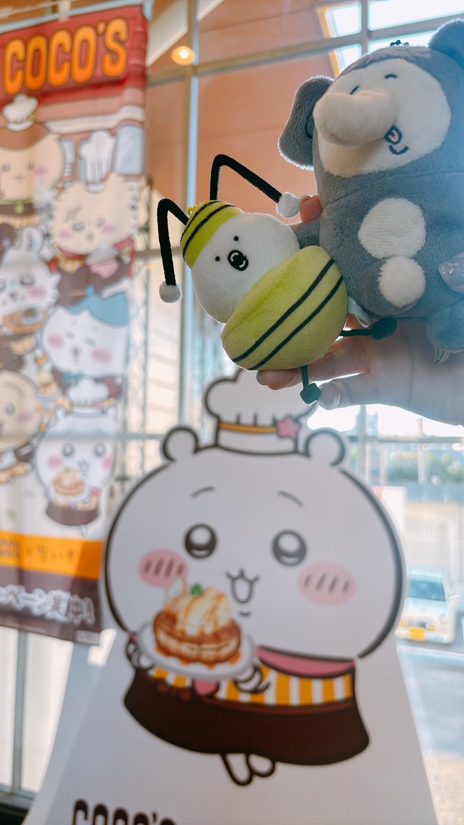 chiikawa1994's tweet photo. ちいかわ×ココスコラボ
参戦！！！🥰🔥✨
いっぱい食べたよー🍴

ちい、いっぱい出た！😂😂www
ハチワレちゃん全然出なくて、、
隣の席の方たちに交換してもらえた🥹💕
大感謝🙏

#ちいかわ　#ココス　#ちいかわココスコラボ　#ちい活 https://t.co/MZTZ7CiWpY