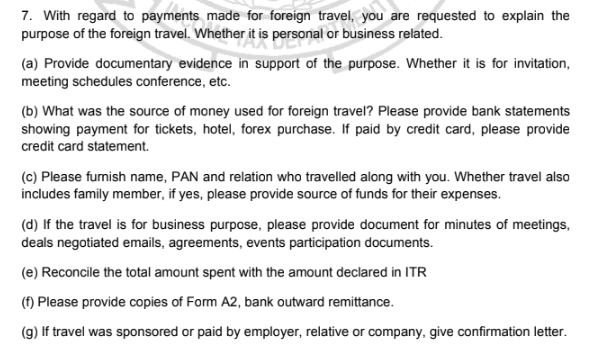 venkat_fin9's tweet image. So taxpayers must justify every foreign trip with documents, bank statements, PAN details, invitations, and even who travelled with them. And let me be clear, I am not saying the Income Tax Department shouldn’t send such notices. But why can’t they show the same interest and…