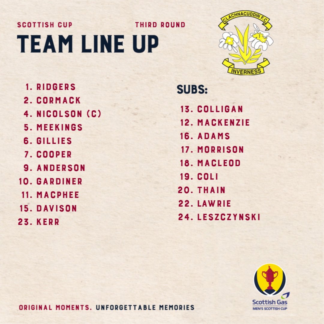 Inverness Clachnacuddin FC tweet media