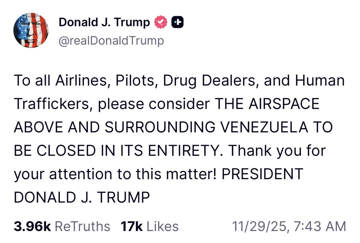 The key variable to watch here is what happens to US-chartered deportation flights, paid for by ICE and lately operated by Eastern Airlines. Is the US finally putting an end to its twice-weekly deportations to #Venezuela?