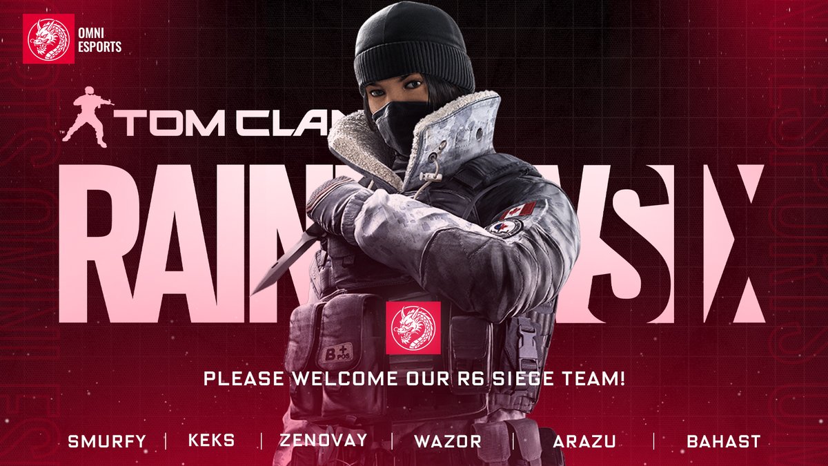 OMNI_EU's tweet image. We’re excited to announce our new Rainbow Six Siege team at OMNI eSports. 🧐

@ZenovaY - Manager
@vCxnno - Leader
@xkeks7 - Spieler
@Wazor77 - Spieler
@SmurfyyGoat - Spieler 
@timxcm - Spieler
@Bahast00x - Spieler

Welcome to the next chapter. ✨

#UNLEASHOMNI