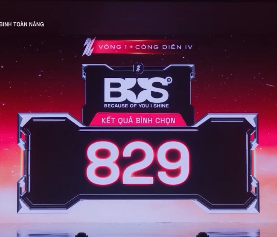 Ziio_tpkorn's tweet photo. BUS ได้รับคะแนนโหวต 829 คะแนน เป็นคะแนนโหวตสูงสุดตลอดกาลของ ShowItAllVietnam 😭😭😭😭 

#Busbecauseofyouishine #ShowItAllVietnam https://t.co/4bMvMYKqem