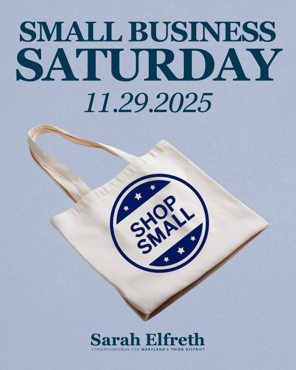 RepSarahElfreth's tweet image. Maryland is home to more than 600,000 small businesses – creating jobs for more than a million Marylanders, all while fueling innovation and strengthening our communities. Today, I’ll be stopping by some of my favorite shops in Howard County, but we can all do our part! This…
