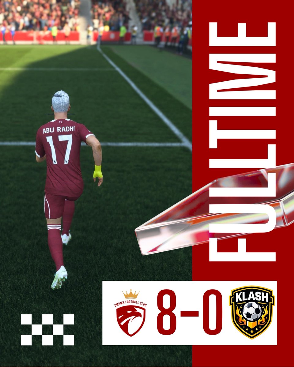 دمـدم يـنتصـر ويـتاهـل الـى نـصـف نـهائي TROPHY CUP🏆🔥

دمدم 8-0 كلاش

 ريو ⚽️⚽️⚽️⚽️⚽️
ابو راضي ⚽️⚽️
سعد ⚽️

مـبروك لـ الـصقـور الـحمـر🦅❤️