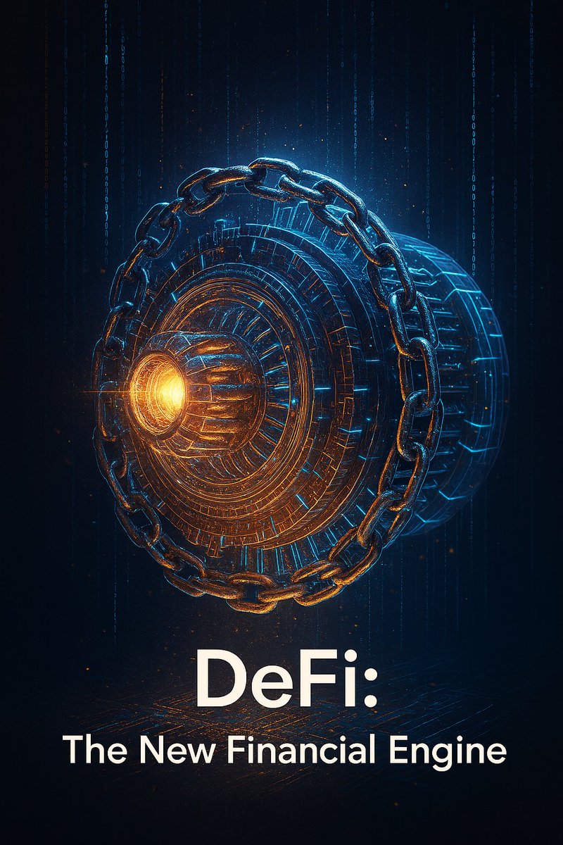 sorobanhooks's tweet image. DeFi isn’t just a trend — it’s becoming the engine of the digital economy. Powered by blockchain innovation, it delivers real-time lending, borrowing, and earning with full transparency. Traditional systems move slowly, but decentralized finance runs on open access, autonomy, and…