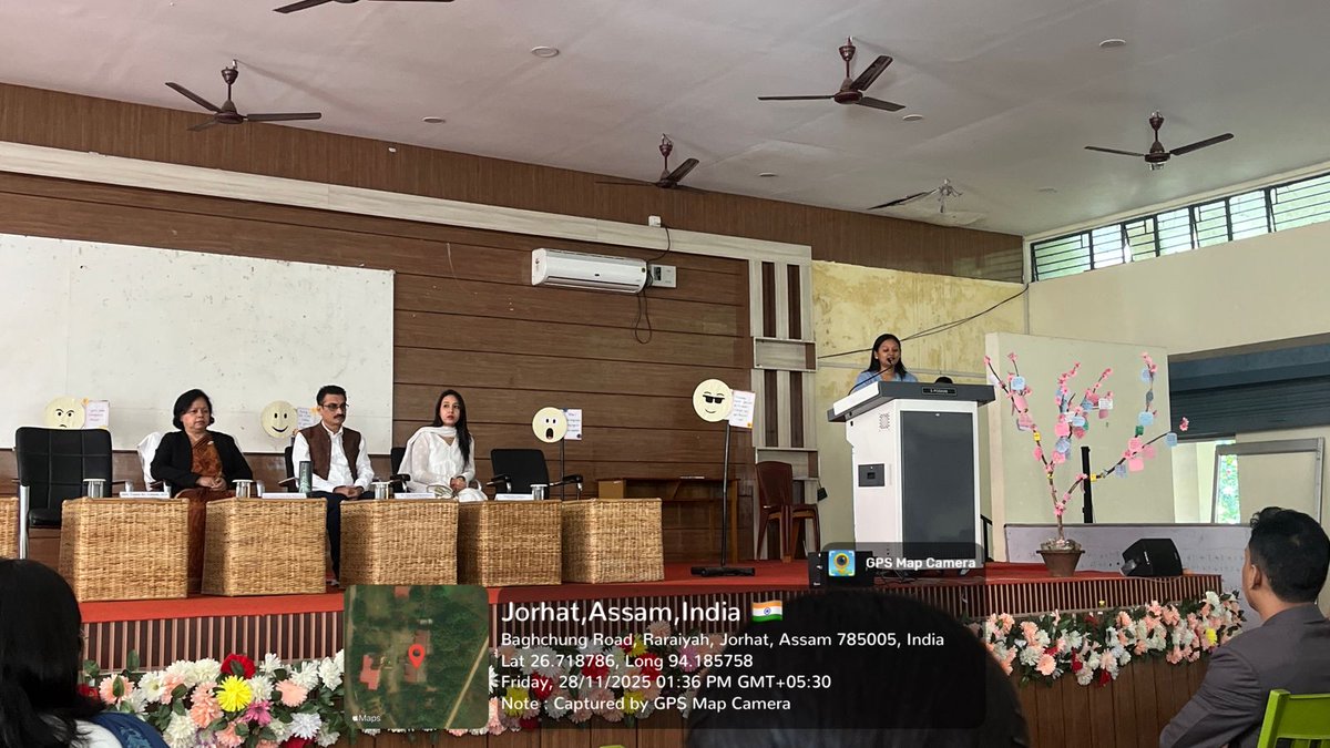 awujorhat's tweet image. AWU celebrated Library Week 2025, aligning with the Govt of Assam’s declaration as the “Year of Books 2025&quot;. Various academic &amp;amp; literary activities were organized to promote reading, learning and knowledge sharing within the university community.
@AjantaRajkonwar @TapanGohain5