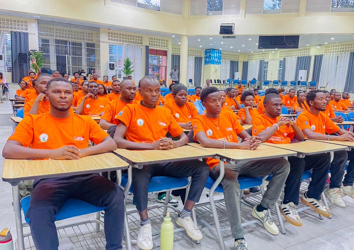 The Executive Director of <a href="/Unity_MemoryRw/">Ministry of National Unity and Civic Engagement</a>, Hon. <a href="/alice_kayumba/">Alice KAYUMBA UWERA</a>, spoke to the youth about the fundamental values of Rwandan culture that should guide their lives in order to achieve sustainable development. These include unity, hard work, patriotism, and good character.