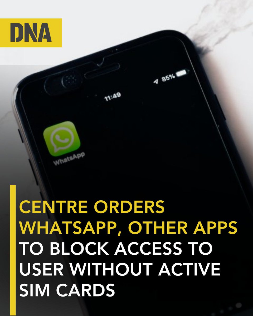dna's tweet image. Indian government has issued a major directive that could change how millions of people use popular messaging apps such as WhatsApp, Telegram, Signal, Snapchat, ShareChat, JioChat, Arattai, and Josh.

Read here: dnaindia.com/technology/rep…

#DNAUpdates | #indiangovernment | #WhatsApp