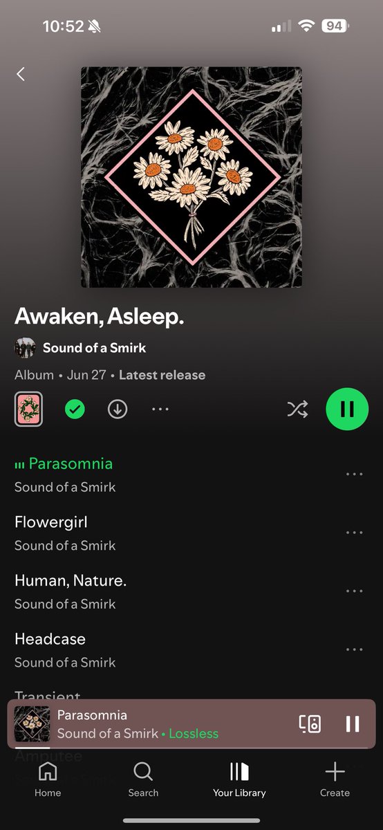 I like my TikTok cause I talk music a bunch over there and dope bands with 193 monthly listens slide into my DMs and I get to feel like the most specialist hipster in the world. Check out Sound Of A Smirk. It's like a TBS and Coheed love child. Very very good.