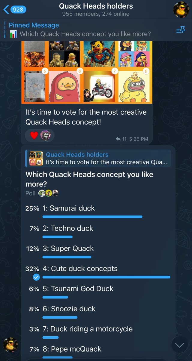 kyparus's tweet image. Voting started