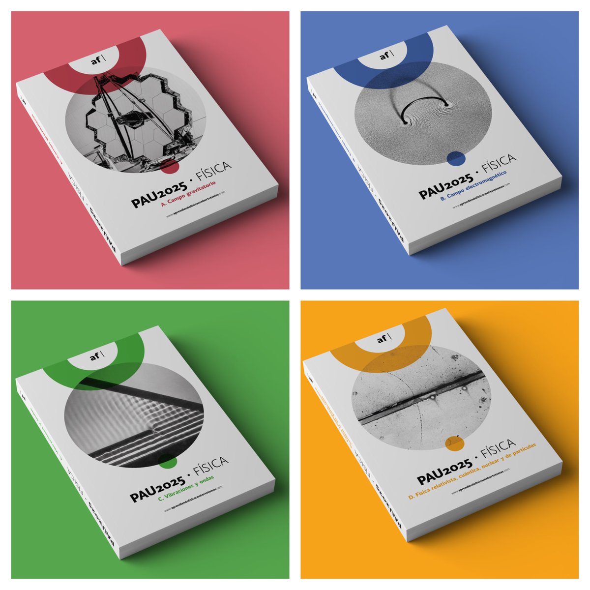 af_bertotomas's tweet image. Casi 400 páginas de #física en las que resuelvo todos los problemas de la #PAU de 2025. Incluyen ilustraciones, explicaciones paso a paso. cálculos detallados y una presentación cuidada.