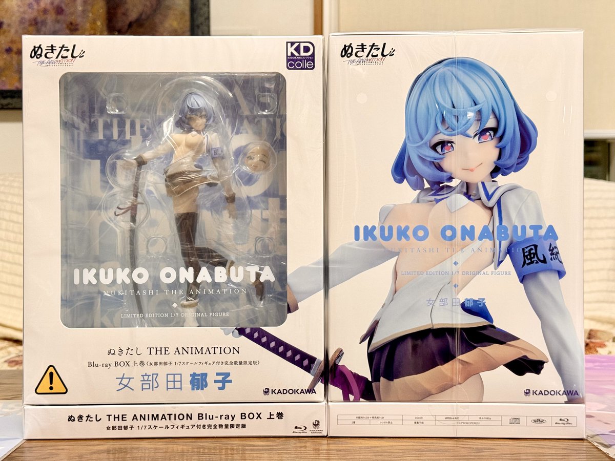 Blu-ray上巻付き郁ちゃんフィギュア エロ可愛い(* ॑꒳ ॑* ) #ぬ