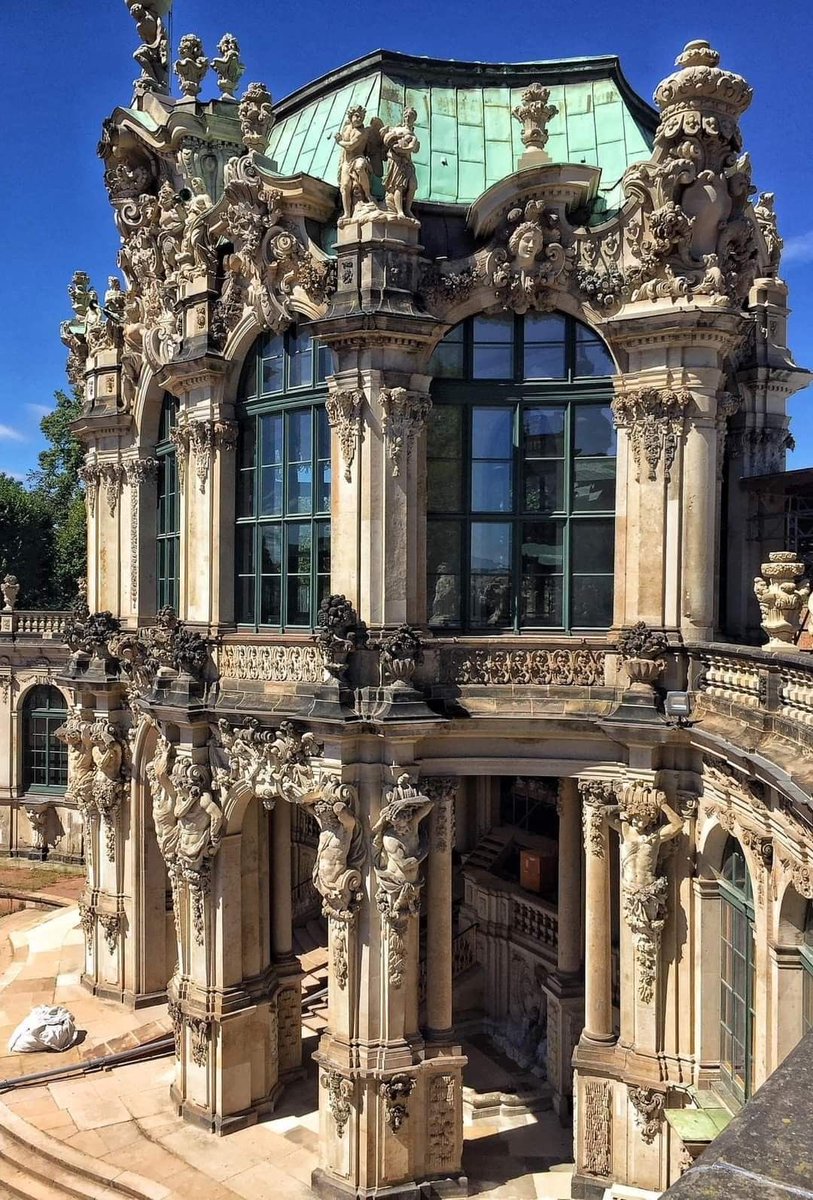 only_philosophy's tweet image. Architecture like this reminds us that beauty is not an accident;
it is the result of centuries of longing 
humanity’s desire to carve permanence into a world of passing time.
Every figure, every curve whispers the same truth:
we build to remember, and we adorn to feel alive.