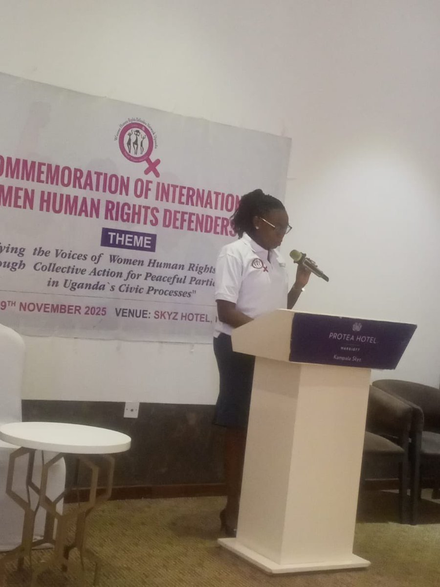 BrunaAcam's tweet image. Today, I joined fellow defenders to celebrate the strength, courage and unwavering commitment  of Women Human Rights Defenders. Standing in this space, I was reminded of the power of collective action and resilience of those who defend the rights of the most marginalized.