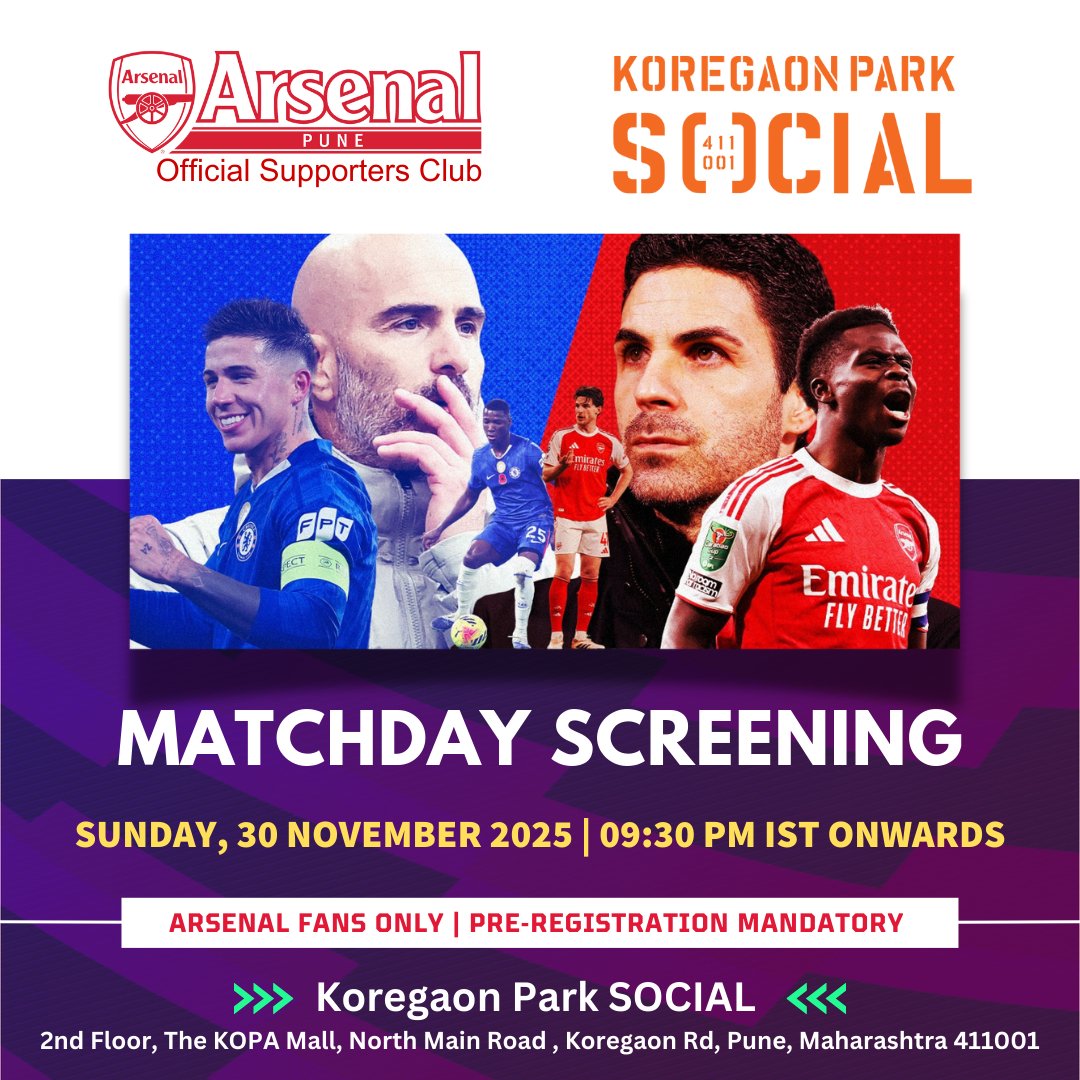 Arsenal Pune SC tweet media